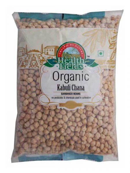 health fields organic kabuli chana or white chickpeas or garbanzo beans