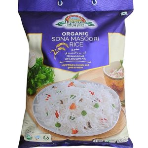 Organic Sona Masoori Rice - 5Kg