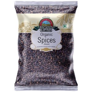 Organic Black Pepper Whole (Kali Mirch) - 100 Gm